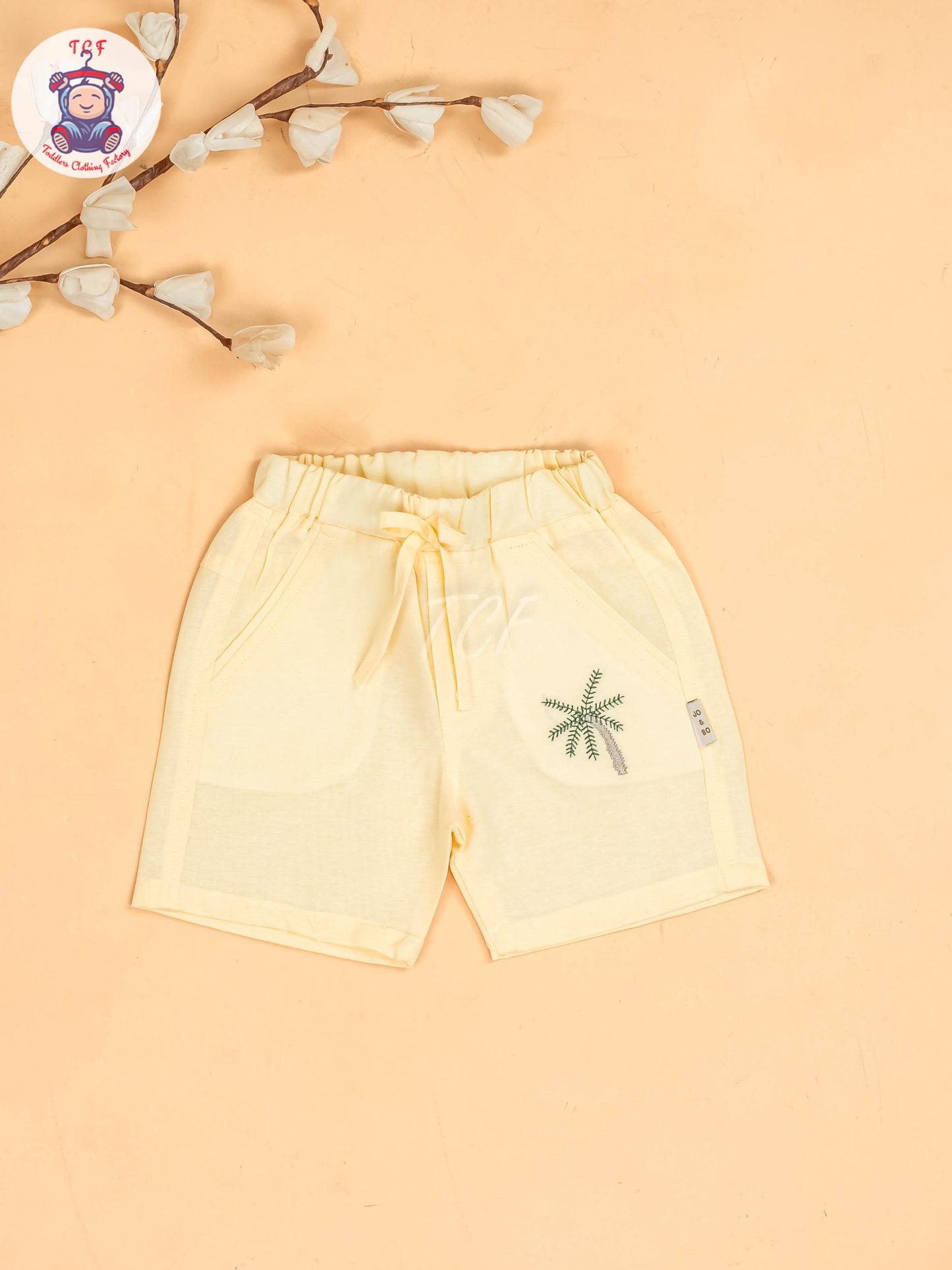Yellow -  Boys Readymade Cotton Shirts & Shorts