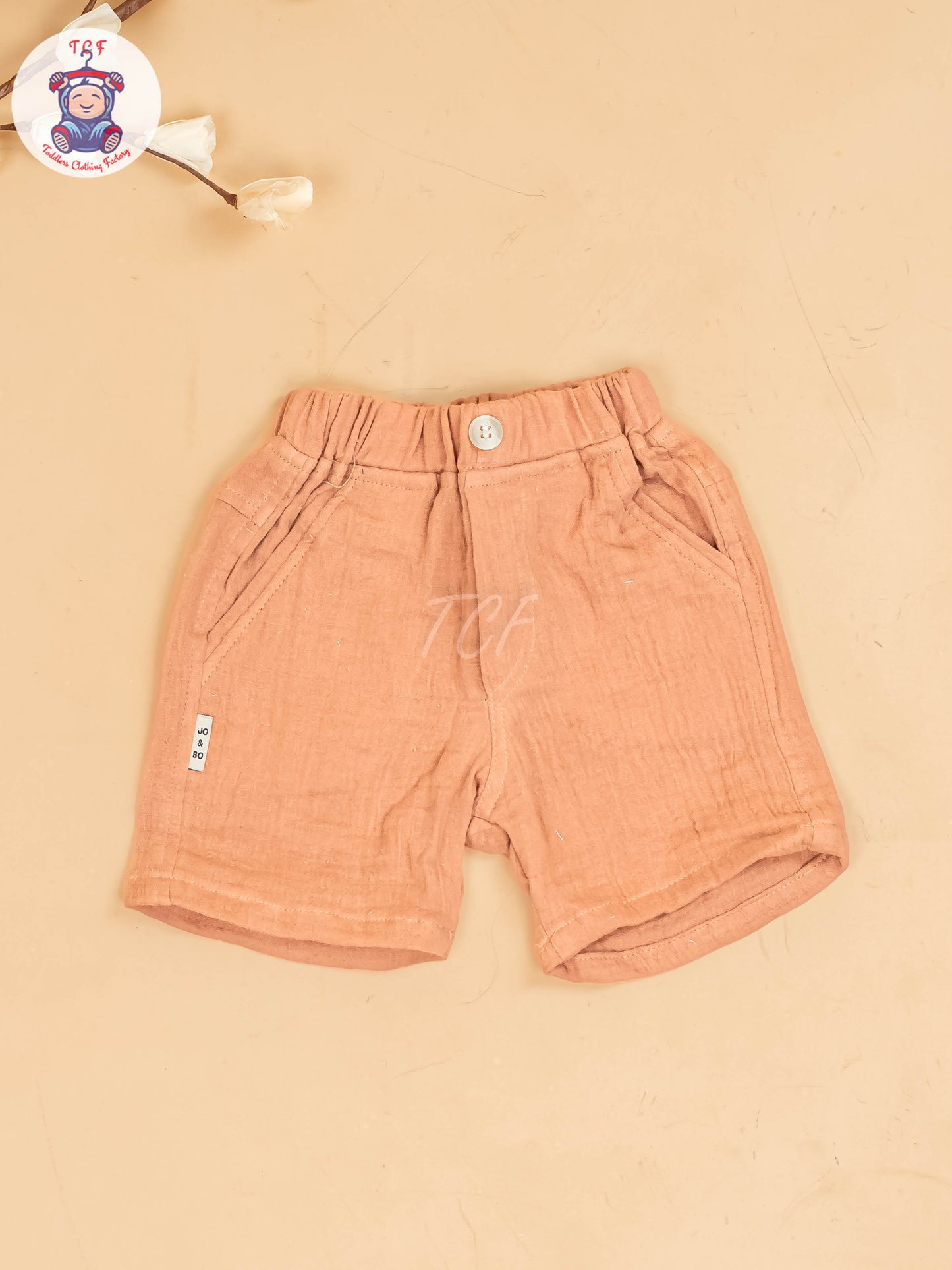 Brown -  Boys Readymade Cotton Shirts & Shorts