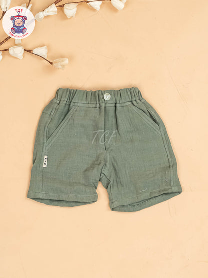 Brown -  Boys Readymade Cotton Shirts & Shorts