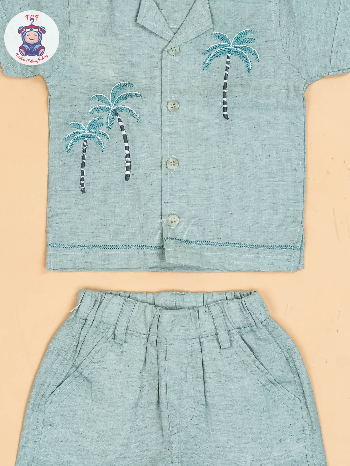Blue -  Boys Readymade Cotton Shirts & Shorts