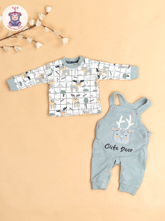 Grey - Deer Jumpsuits