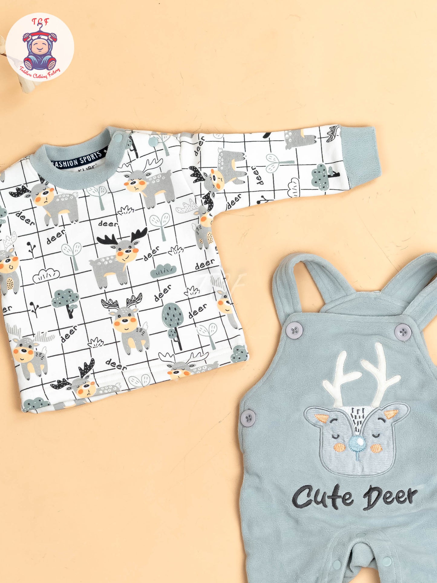 Grey - Deer Jumpsuits