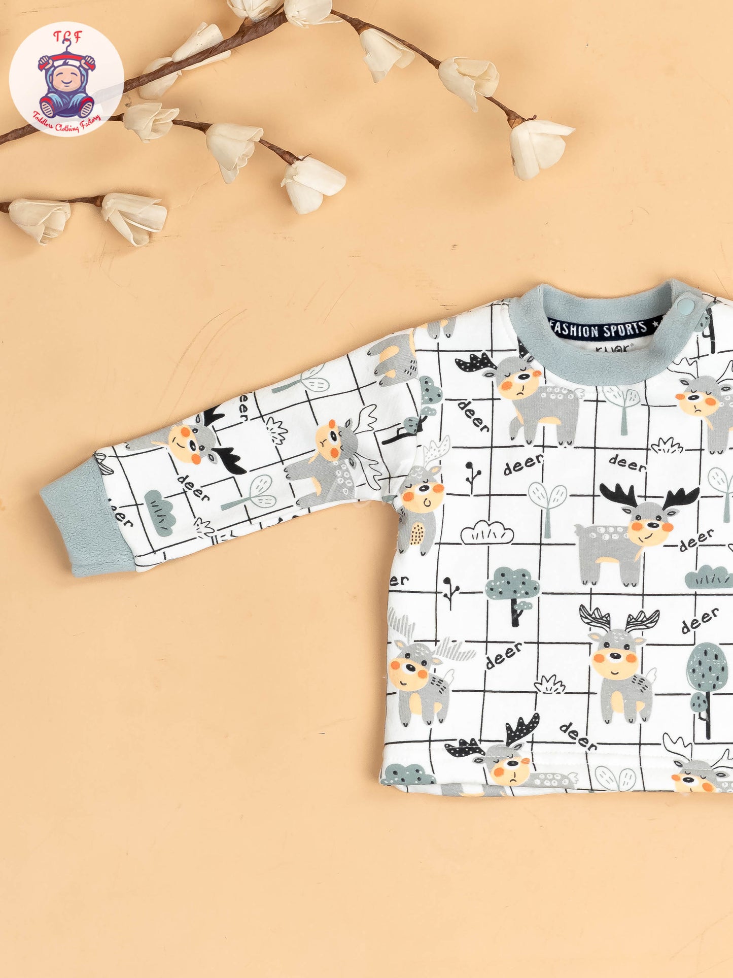 Grey - Deer Jumpsuits