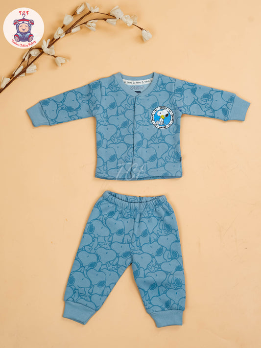 Ice Blue - Boys Readymade Shirts & Pants