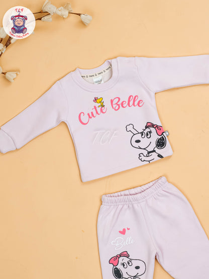 Peach - Boys Readymade T-Shirts & Pants