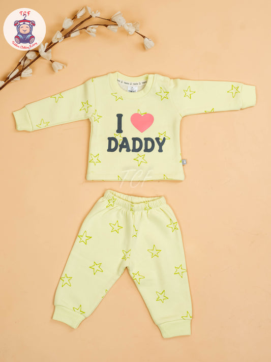 Dark Green - I Love Daddy T-Shirts & Pants