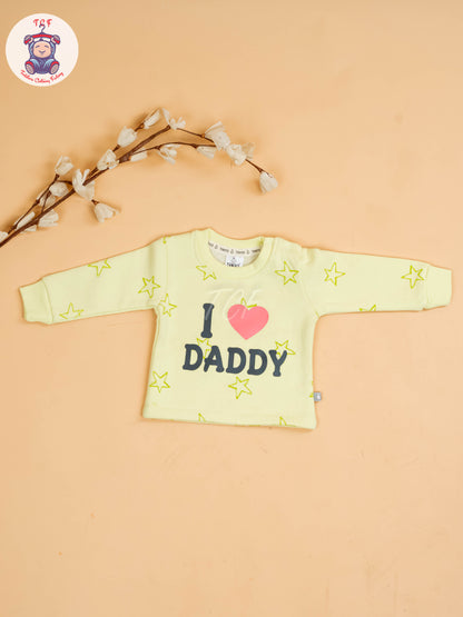 Dark Green - I Love Daddy T-Shirts & Pants