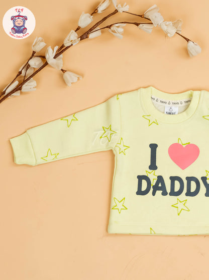 Dark Green - I Love Daddy T-Shirts & Pants