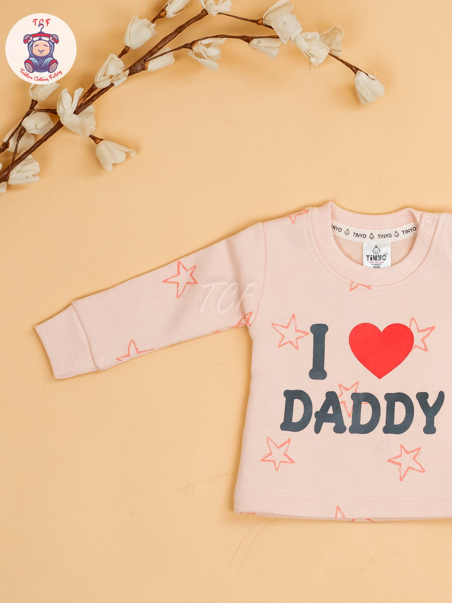 Peach - I Love Daddy T-Shirts & Pants