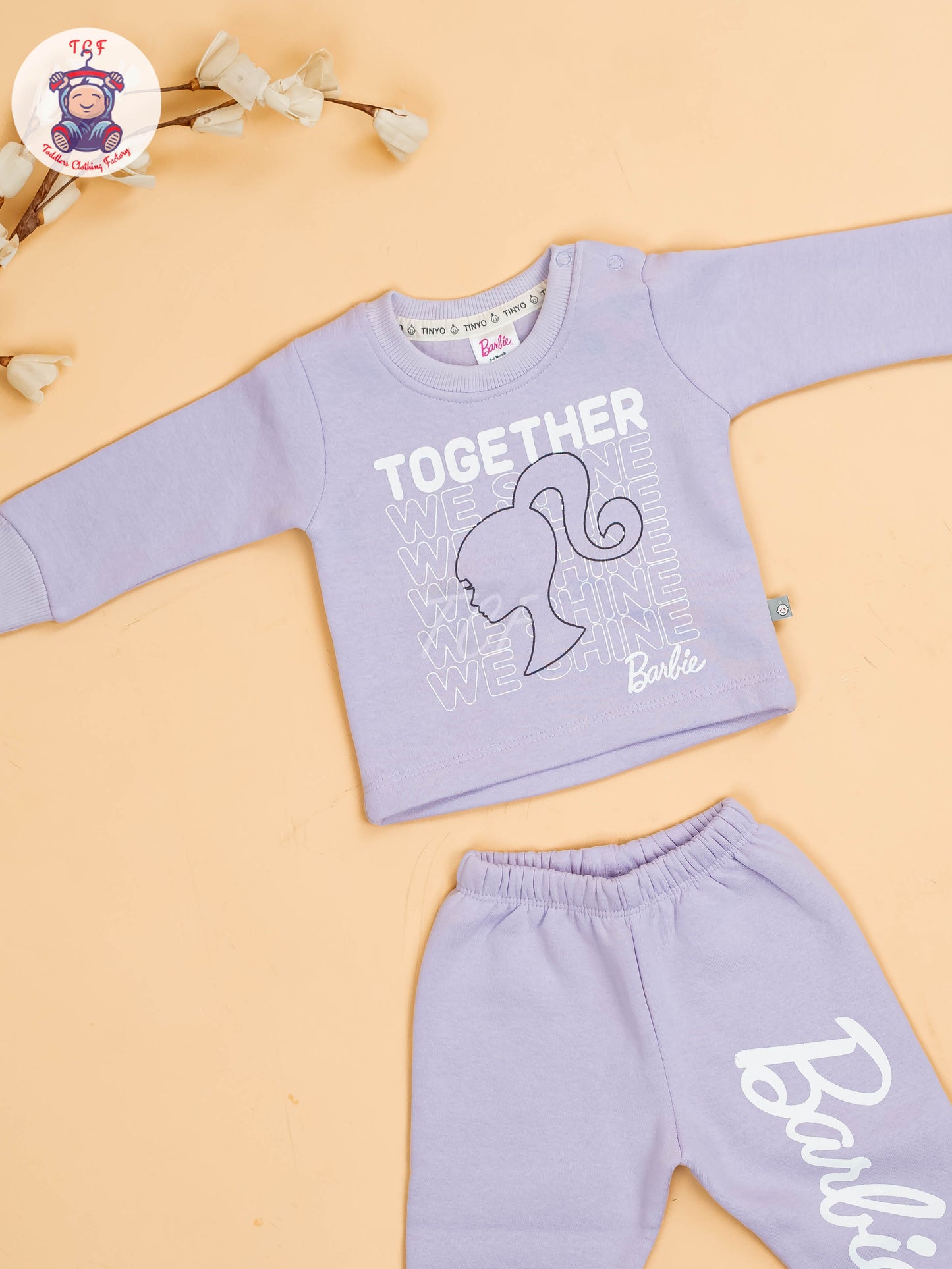 Lavender - Barbie T-Shirts & Pants