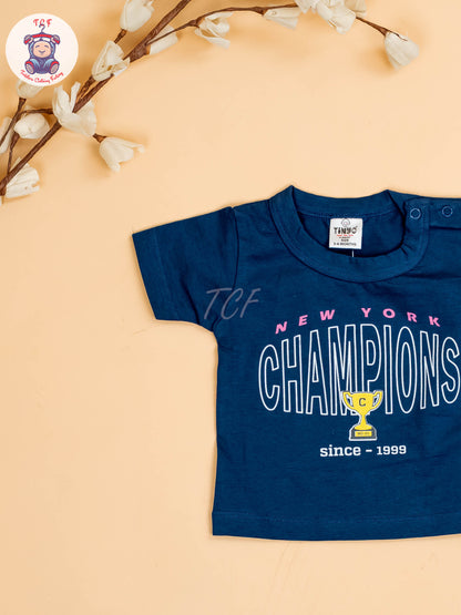 Blue - Champion T-Shirts & Shorts