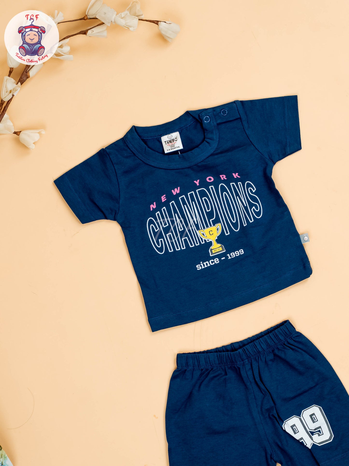 Blue - Champion T-Shirts & Shorts
