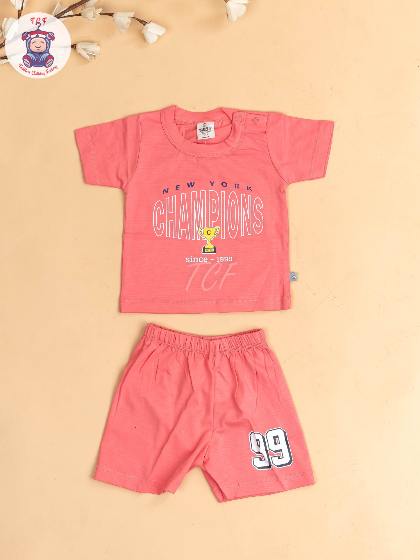 Lite Pink - Champion T-Shirts & Shorts