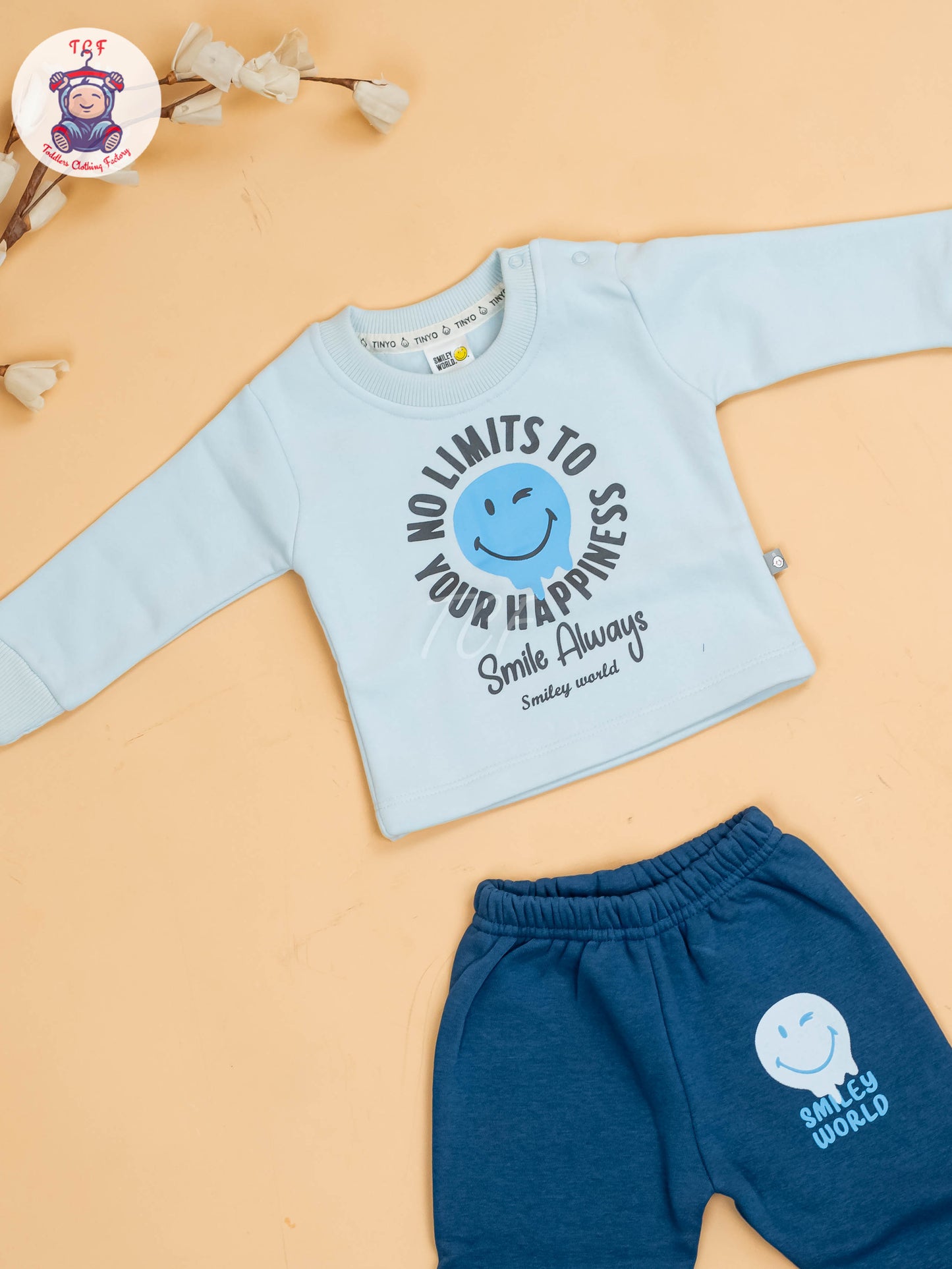 Sky Blue - No Limits To Your Happy T-Shirts & Pants