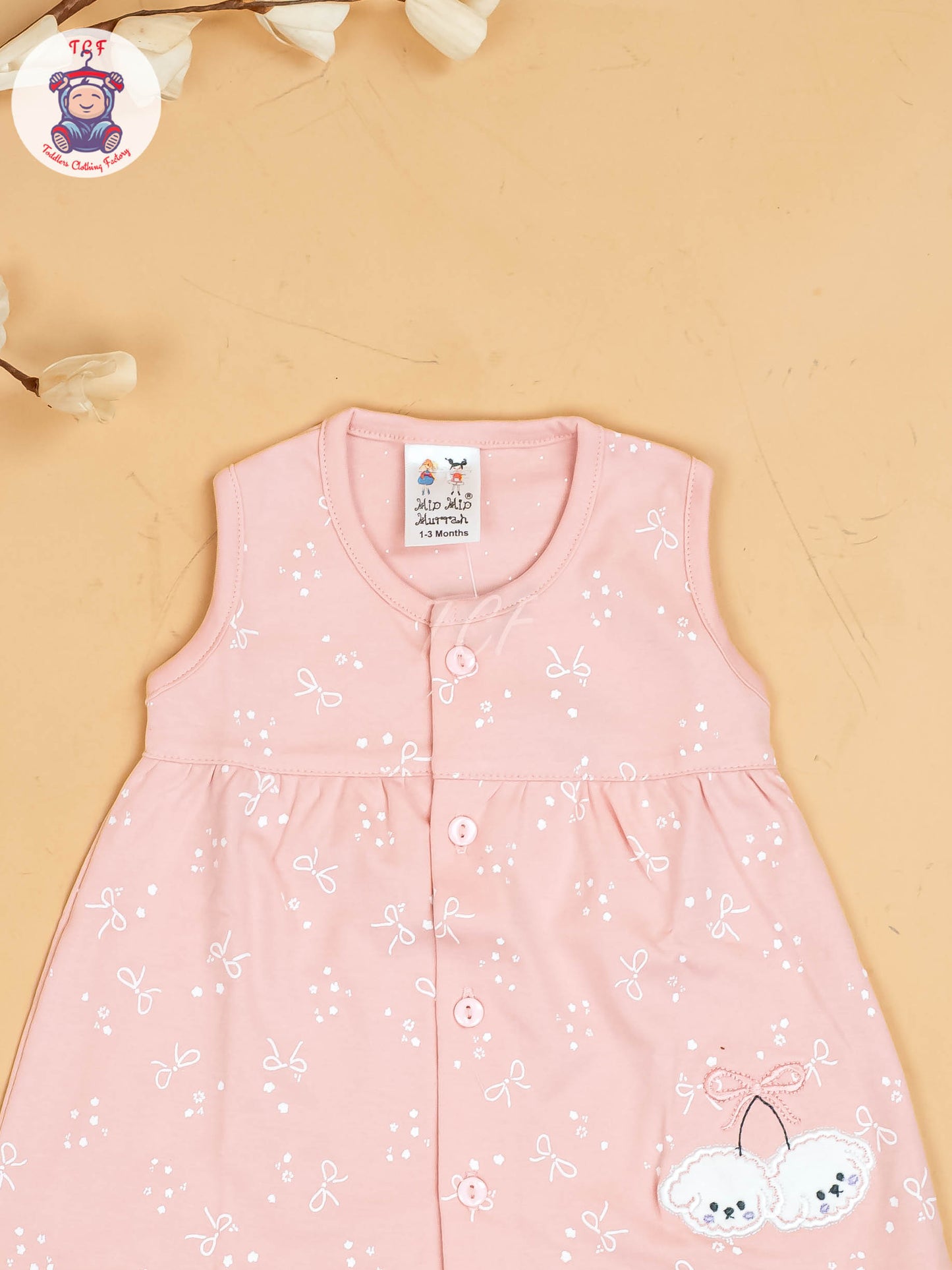 Onion Pink -Girls Printed Ethnic Frocks