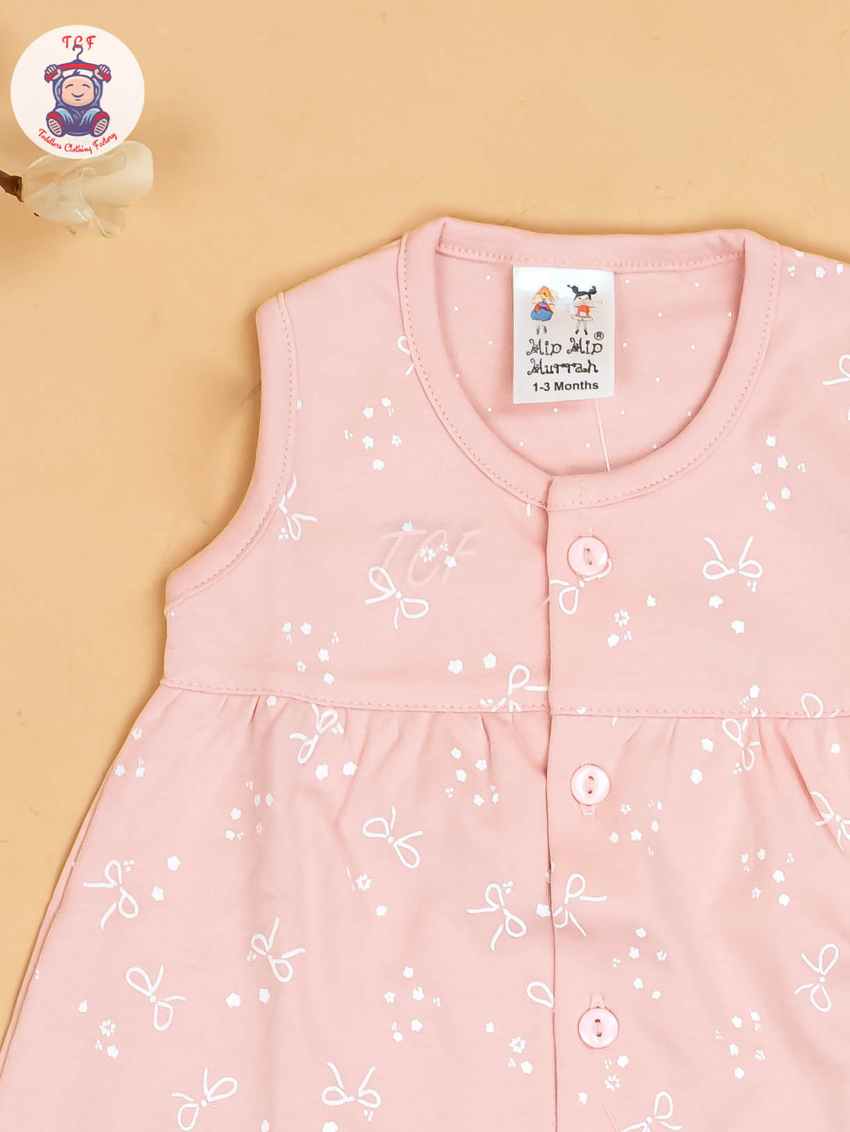 Onion Pink -Girls Printed Ethnic Frocks