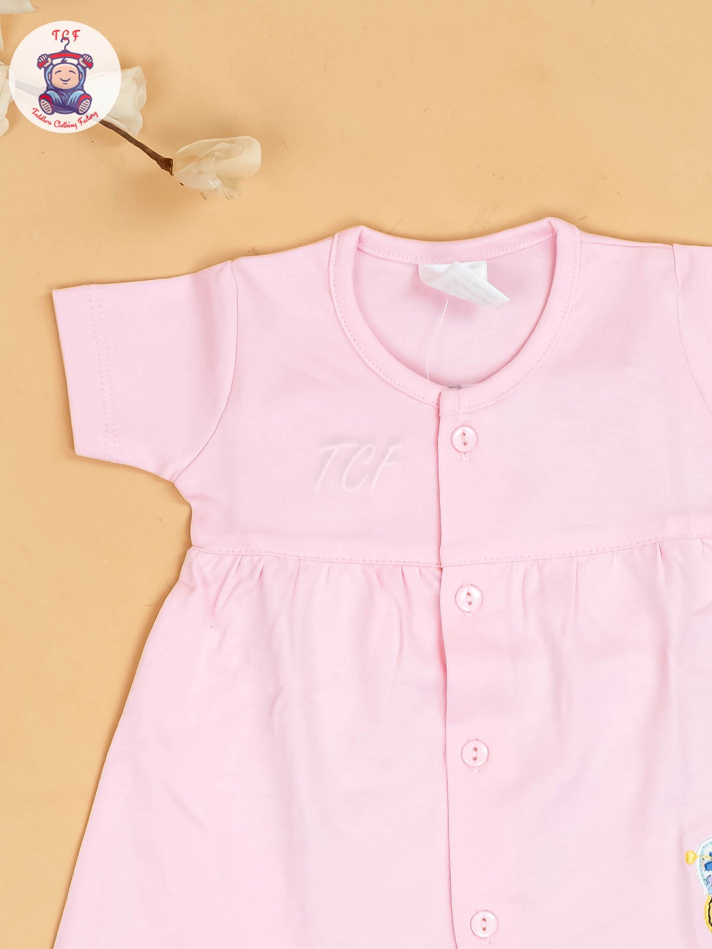 Pink - Girls Printed Ethnic Frocks