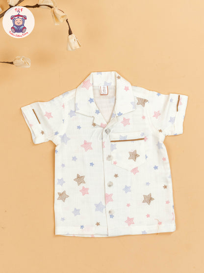 Half White  - T-Shirts & Shorts