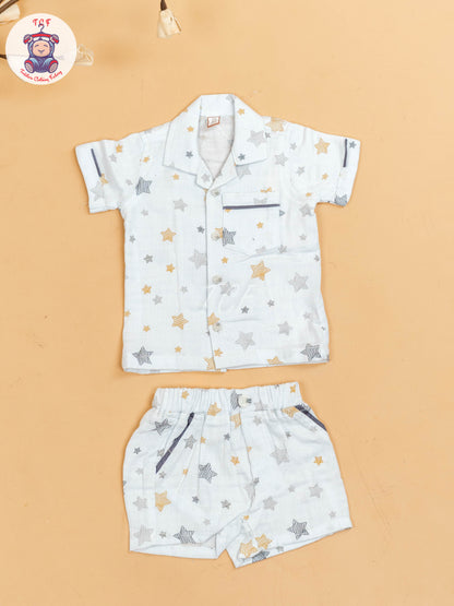 Half White  - T-Shirts & Shorts