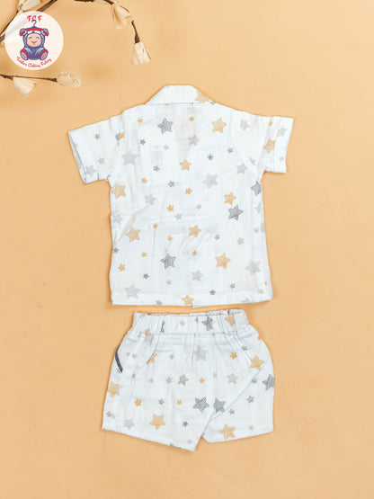 Half White  - T-Shirts & Shorts
