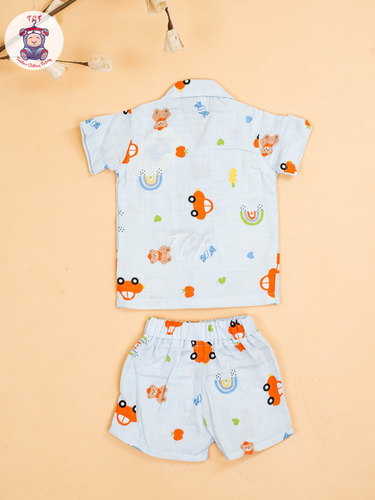 Lite Blue  - T-Shirts & Shorts