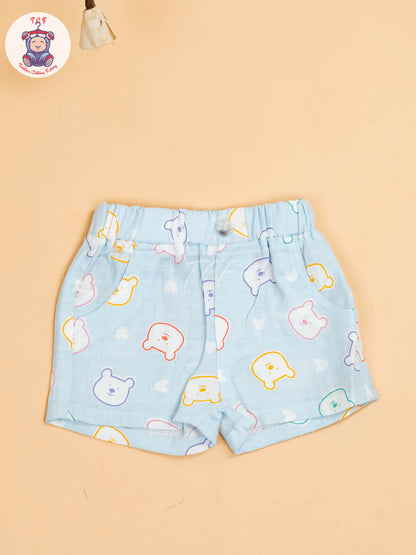 Blue  - T-Shirts & Shorts