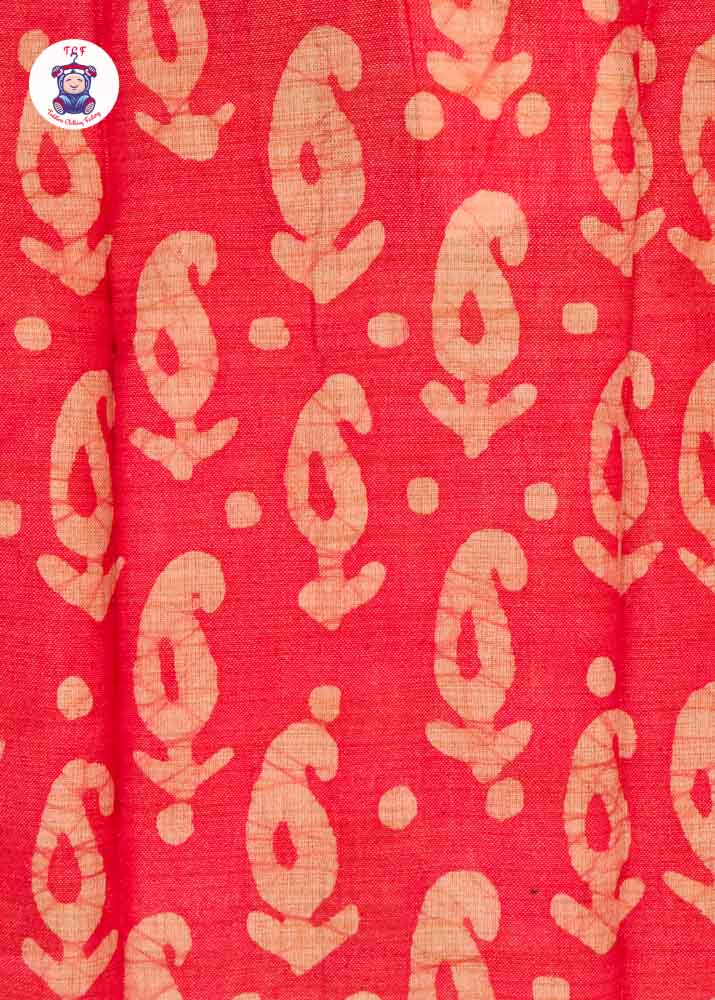 Red - Boys Bhatik Readymade Shirts