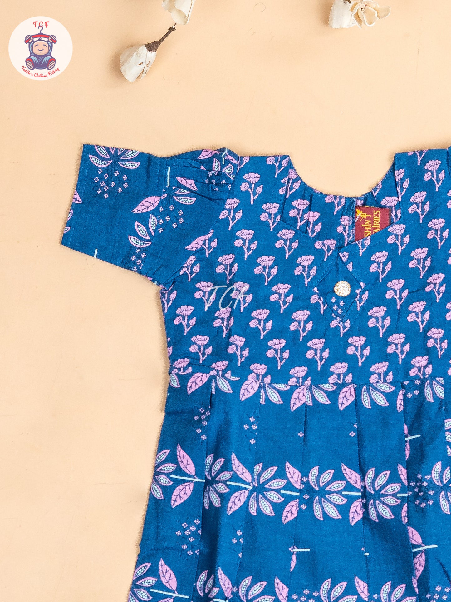 Blue - Girls Readymade Long Frock