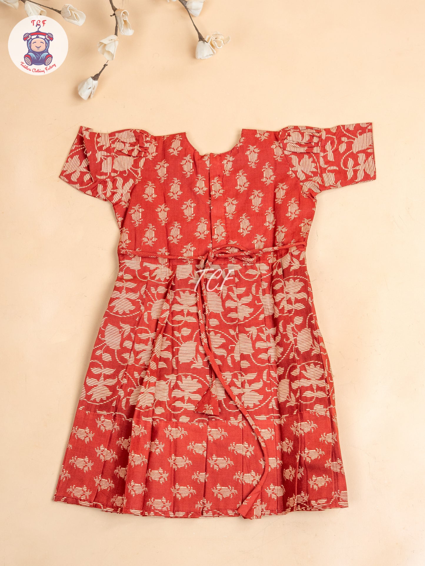 Maroon - Girls Readymade Long Frock