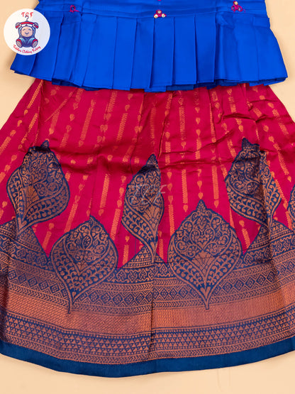 Blue & Pink - Pavadai Sattai