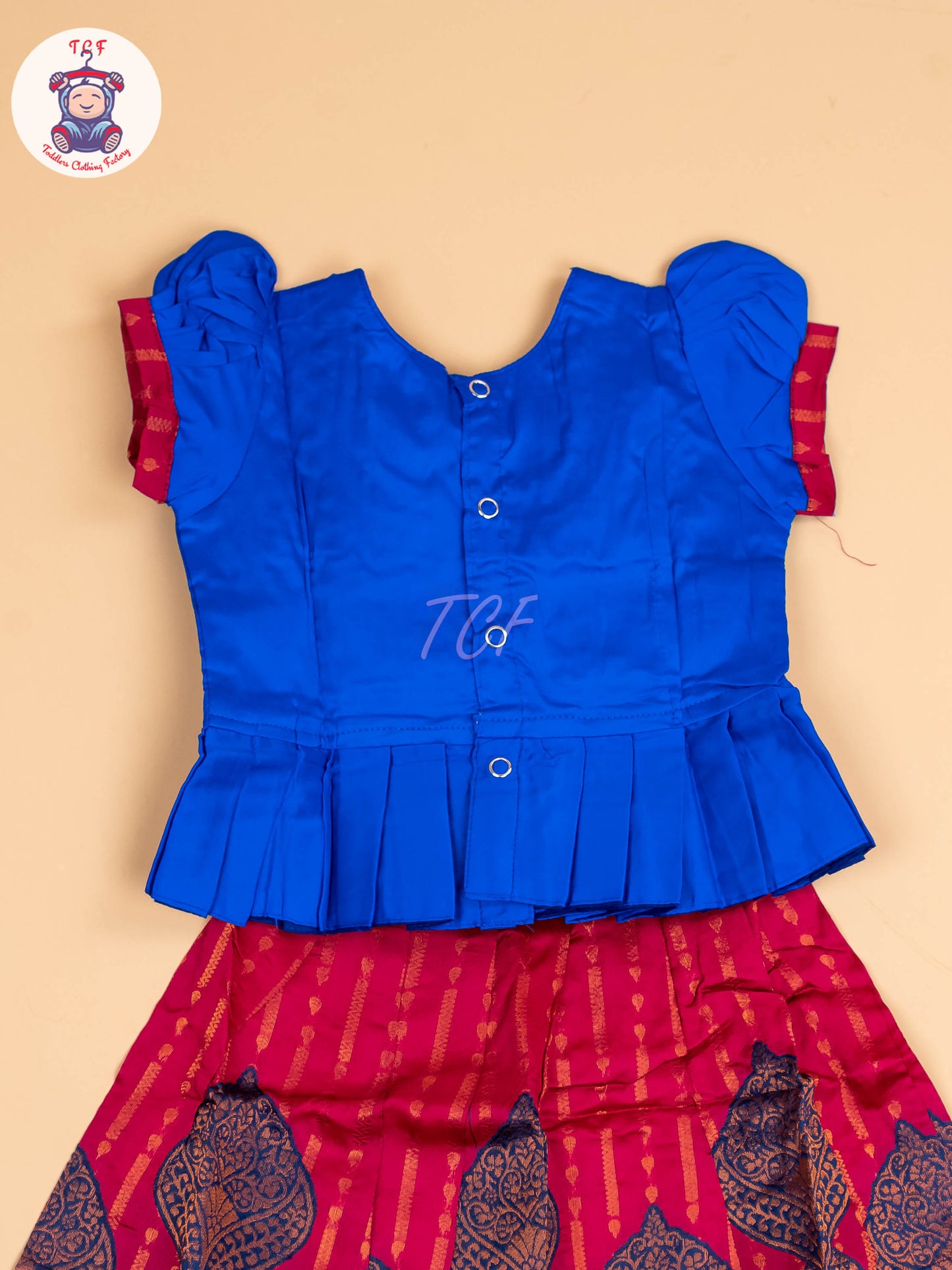 Blue & Pink - Pavadai Sattai