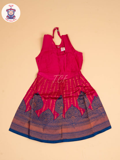 Blue & Pink - Pavadai Sattai