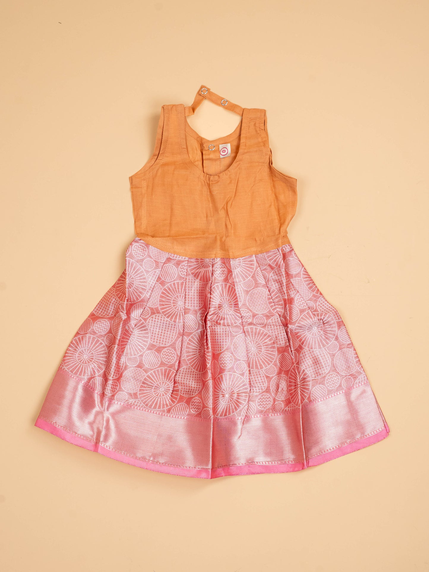 Pink & Peach - Pavadai Sattai