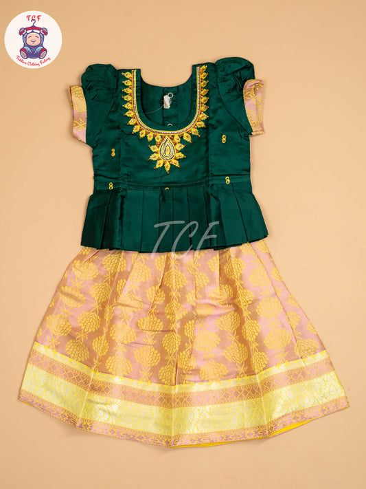 Green & Yellow - Pavadai Sattai