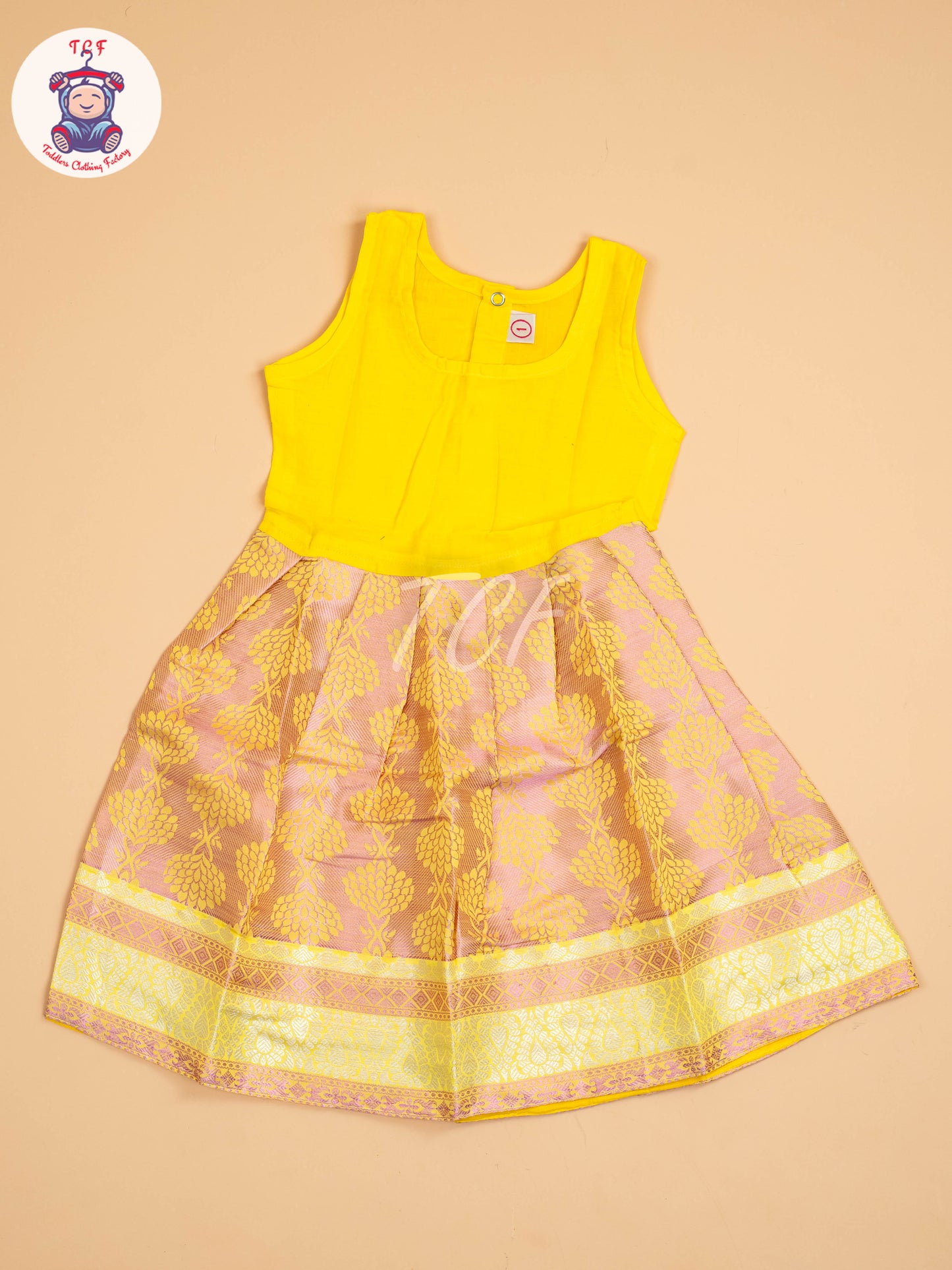 Green & Yellow - Pavadai Sattai