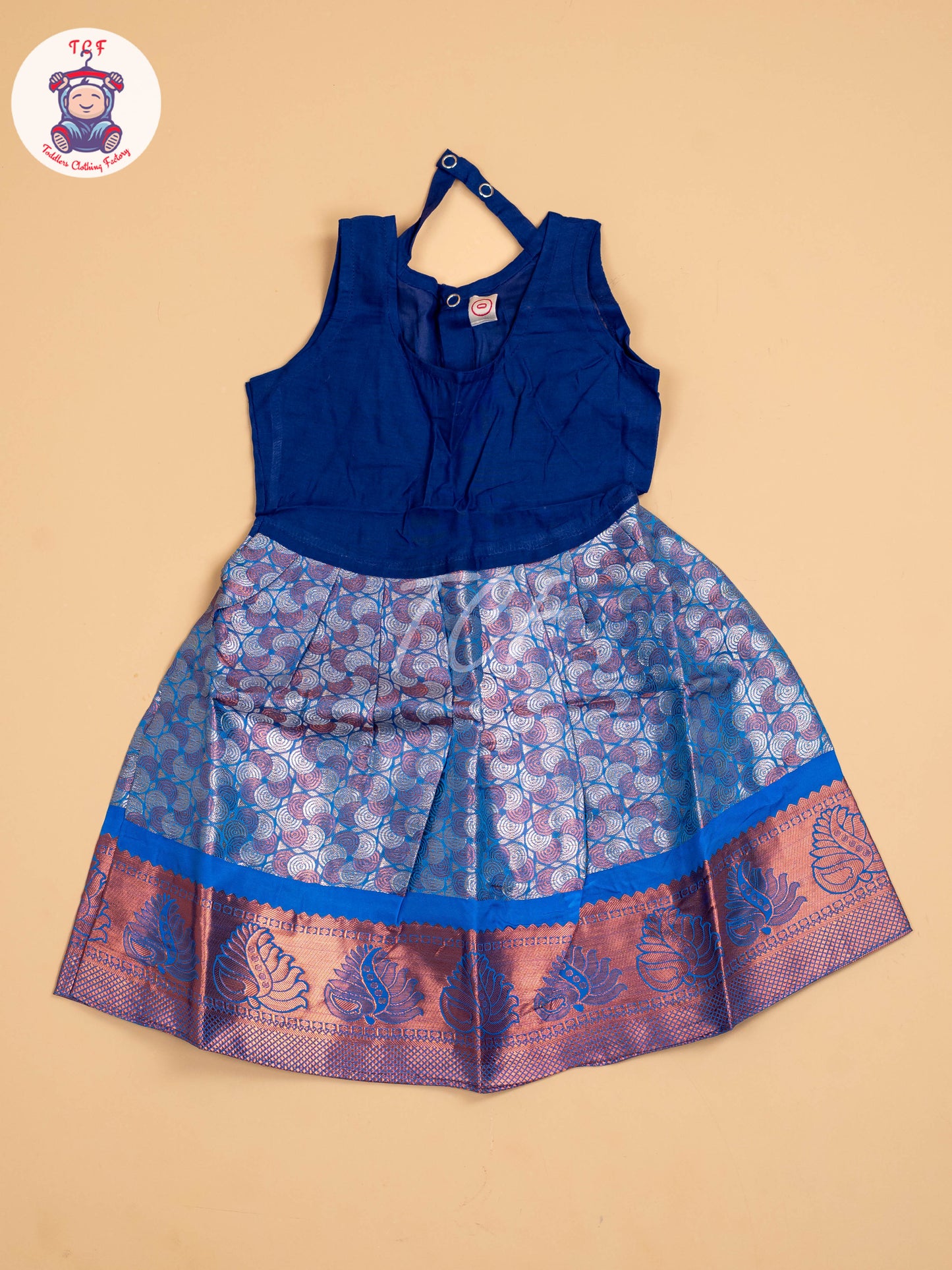 Yellow & Blue - Pavadai Sattai
