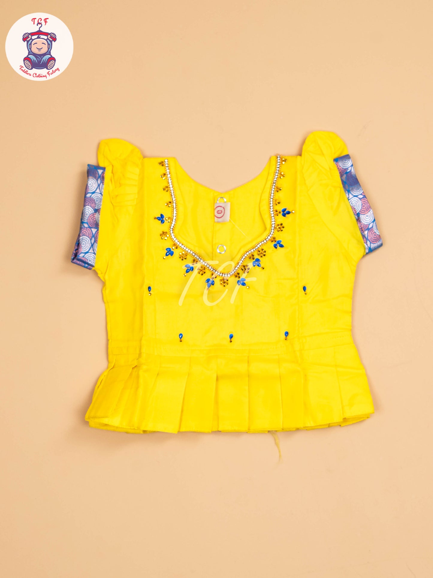 Yellow & Blue - Pavadai Sattai