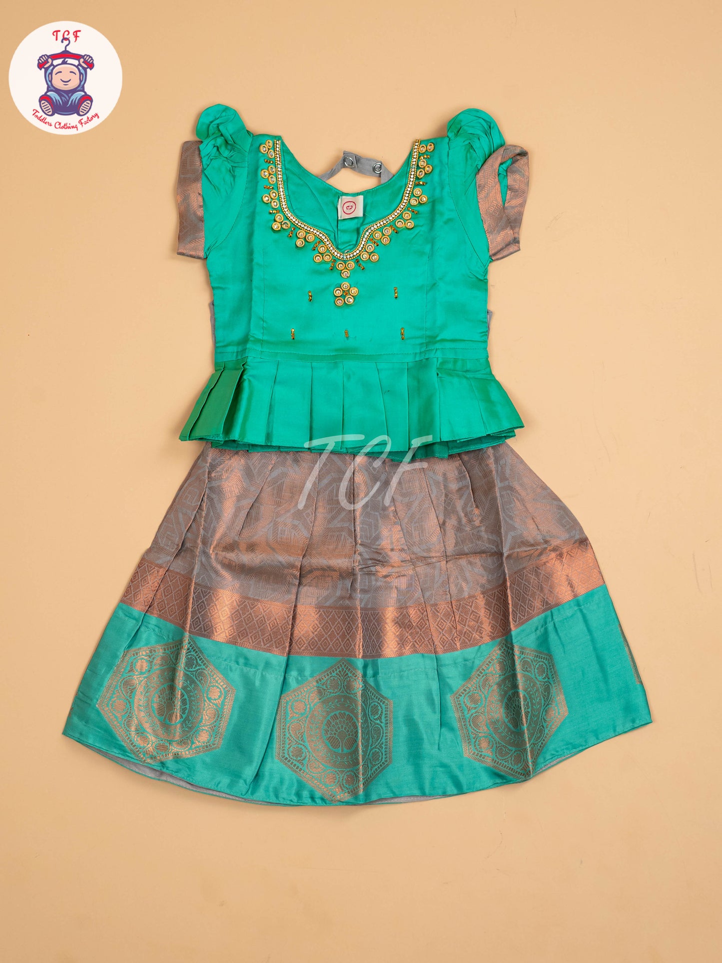 Green & Grey - Pavadai Sattai