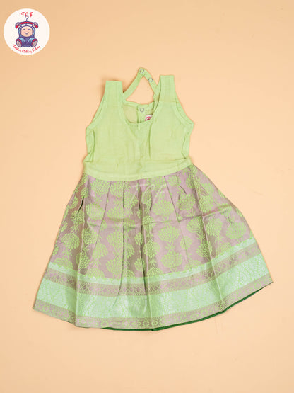 Lite Orange & Lite Green - Pavadai Sattai