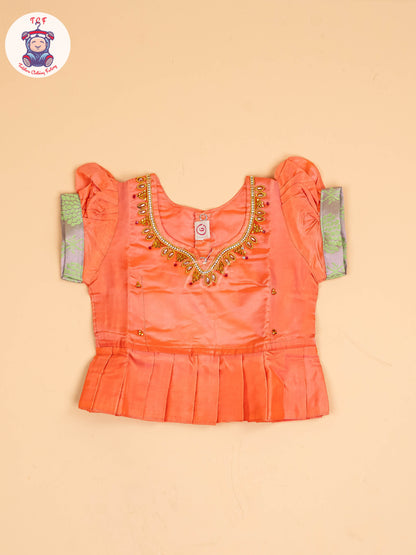 Lite Orange & Lite Green - Pavadai Sattai
