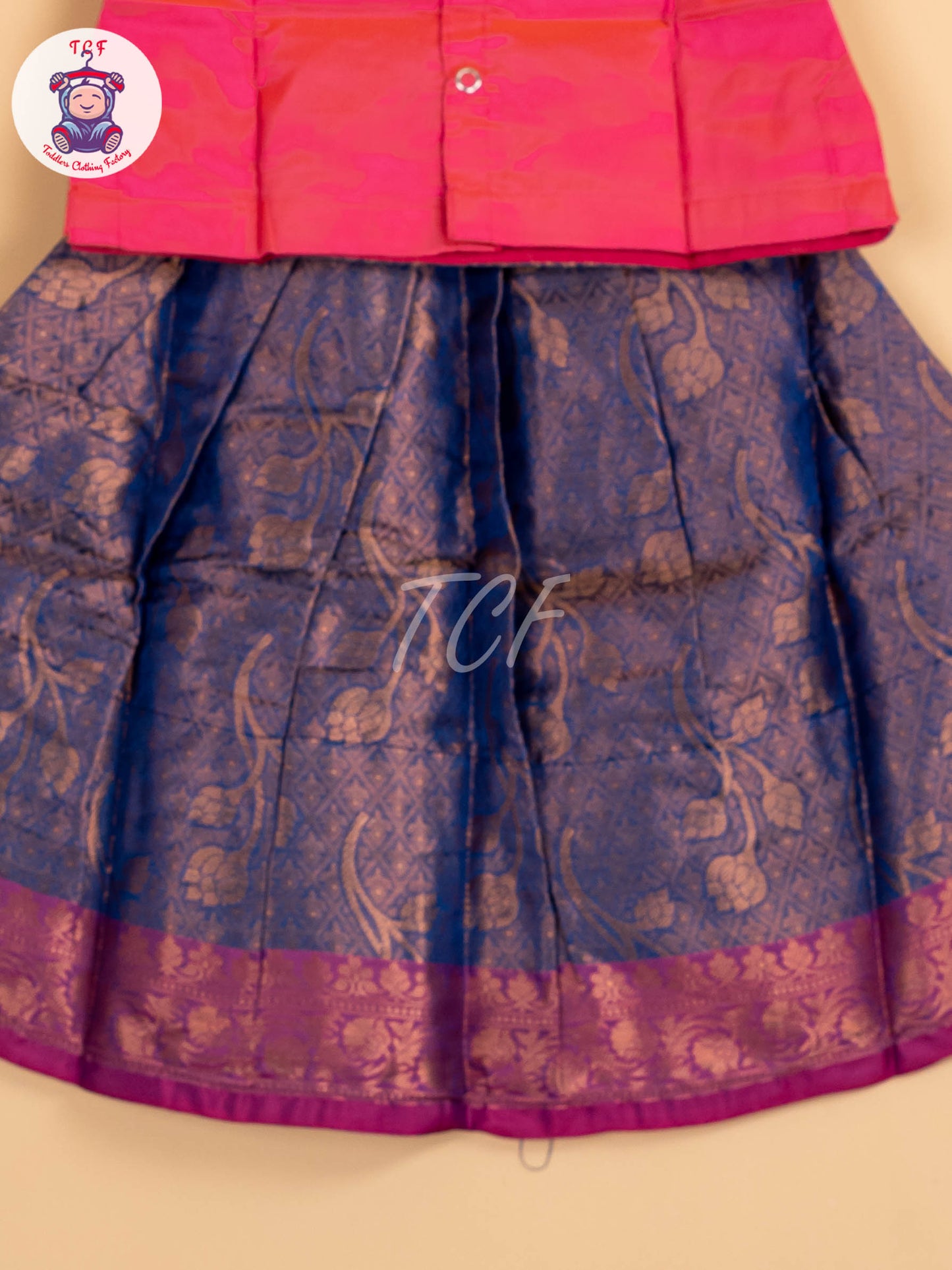 Pink & Blue - Pavadai Sattai