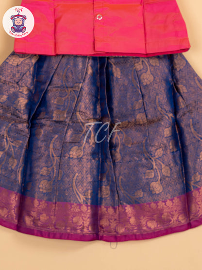 Pink & Blue - Pavadai Sattai