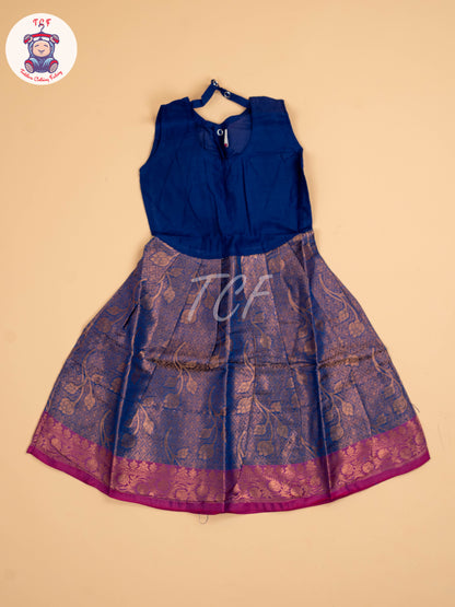 Pink & Blue - Pavadai Sattai