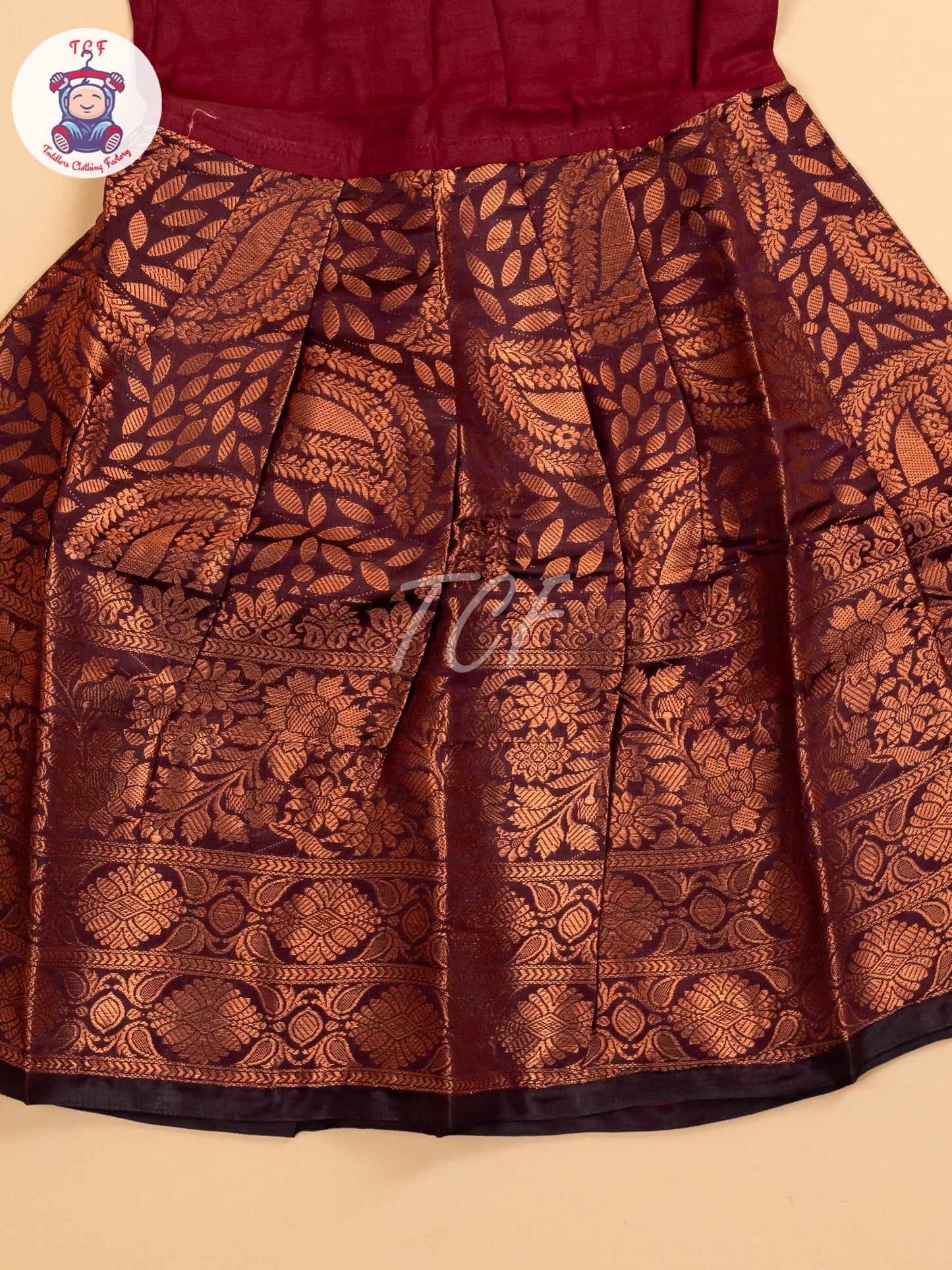 Blue & Maroon - Pavadai Sattai