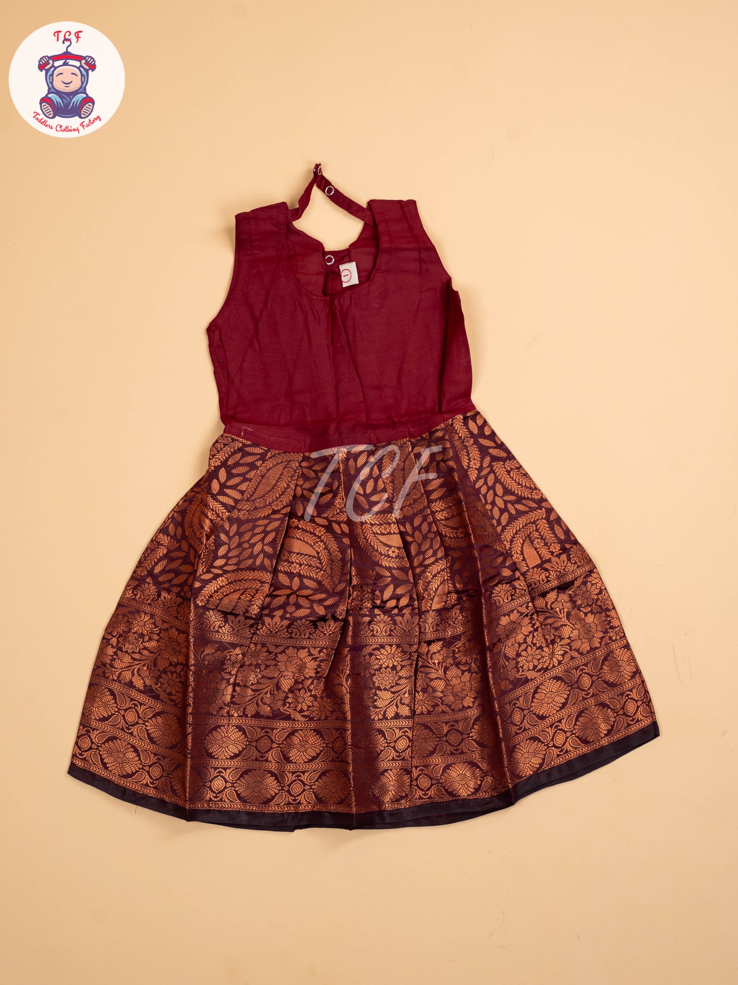 Blue & Maroon - Pavadai Sattai