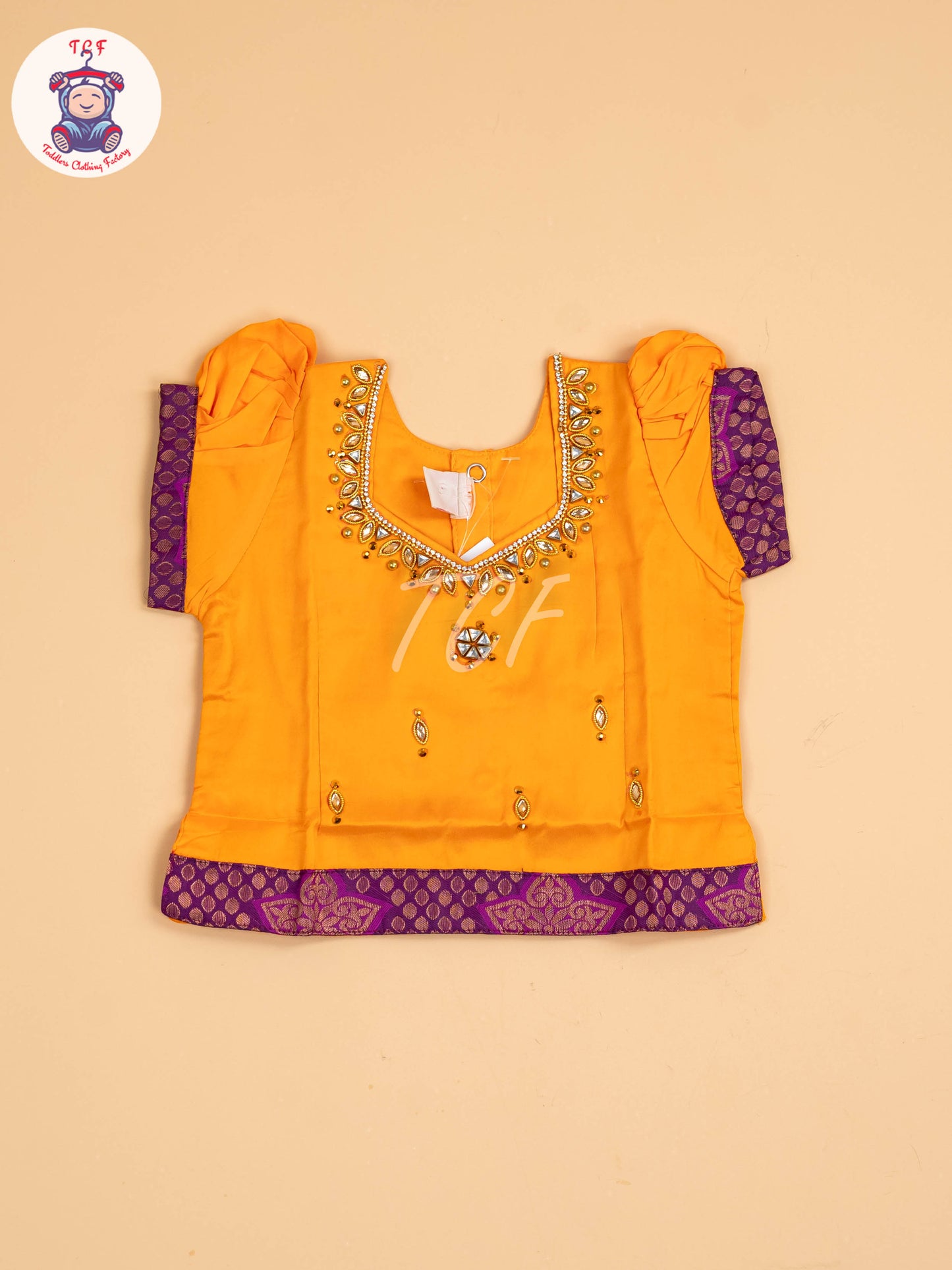 Mustard & Purple - Pavadai Sattai