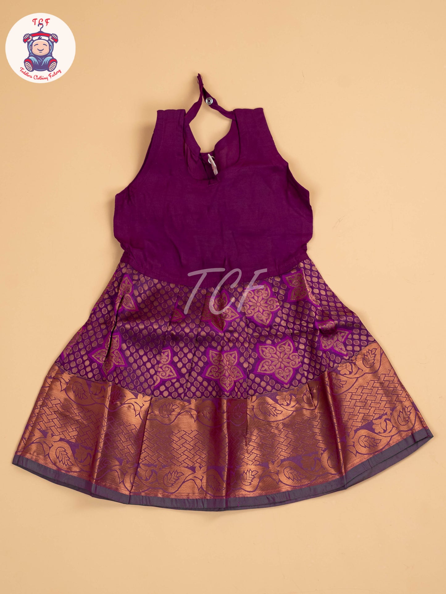 Mustard & Purple - Pavadai Sattai