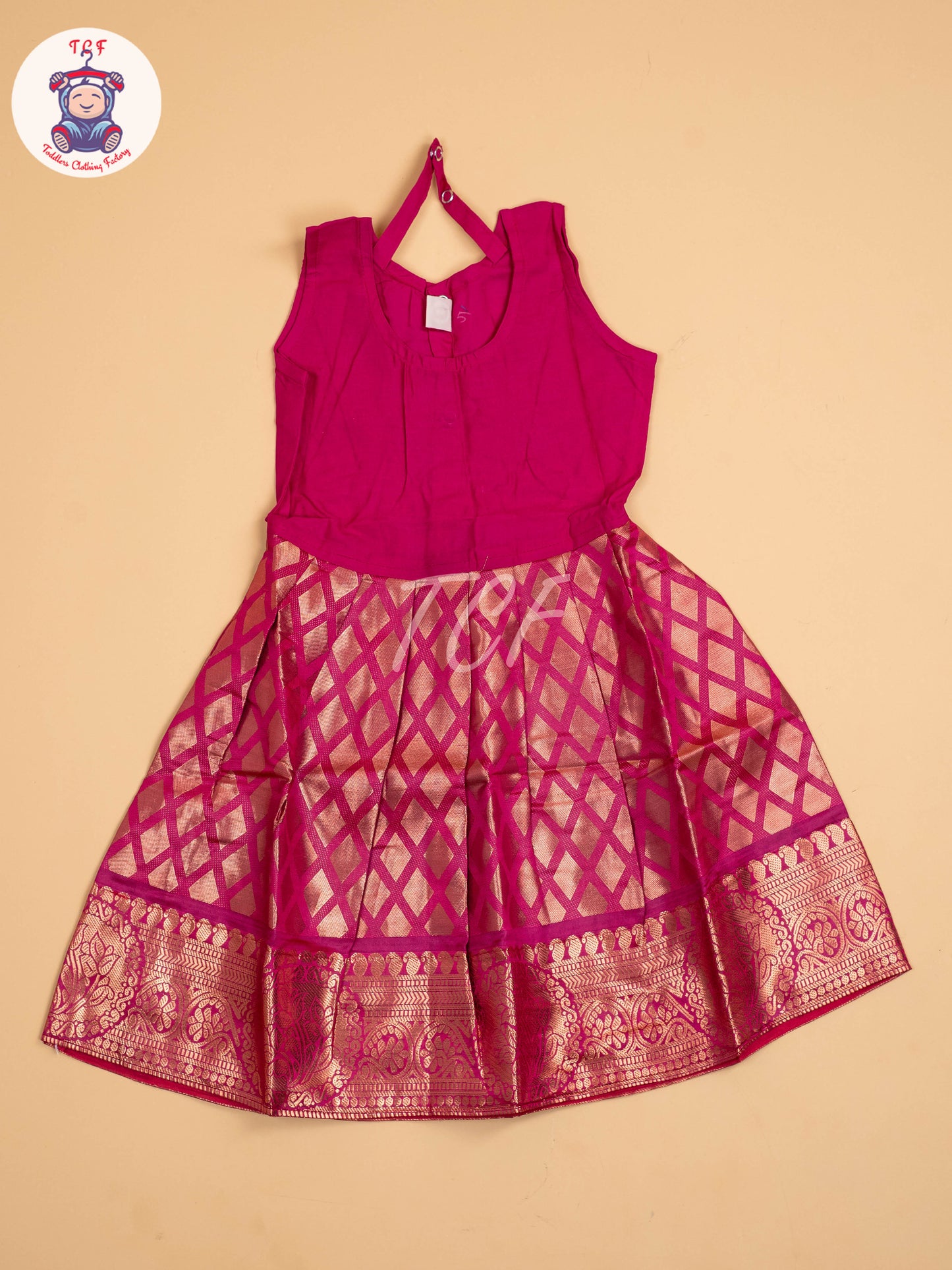 Green & Pink - Pavadai Sattai