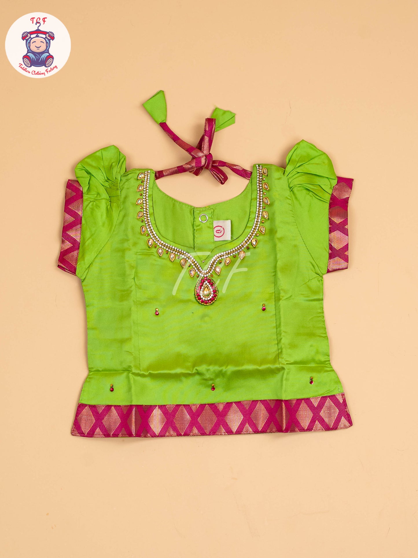 Green & Pink - Pavadai Sattai