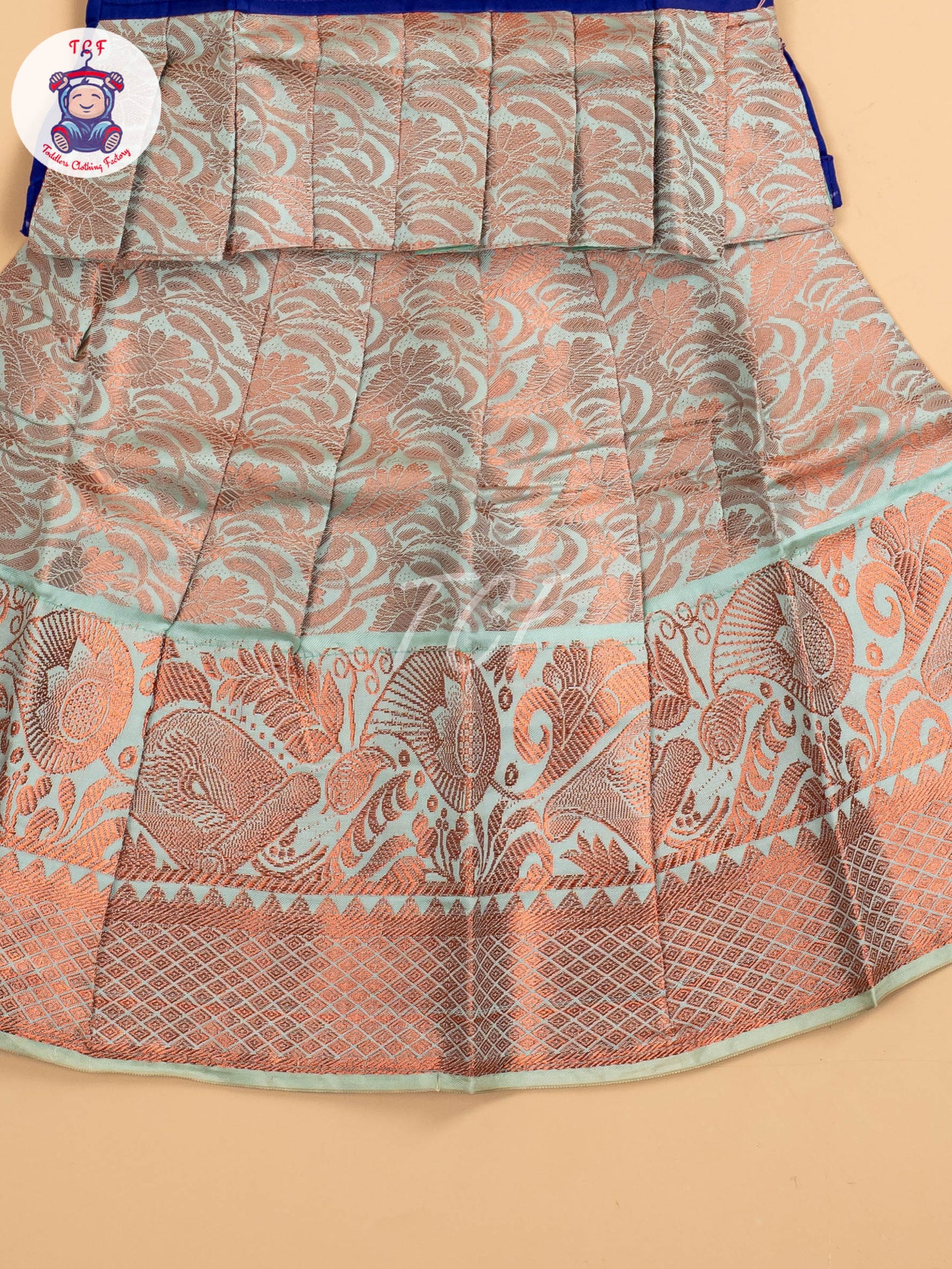Violet & Light Green - Pavadai Sattai